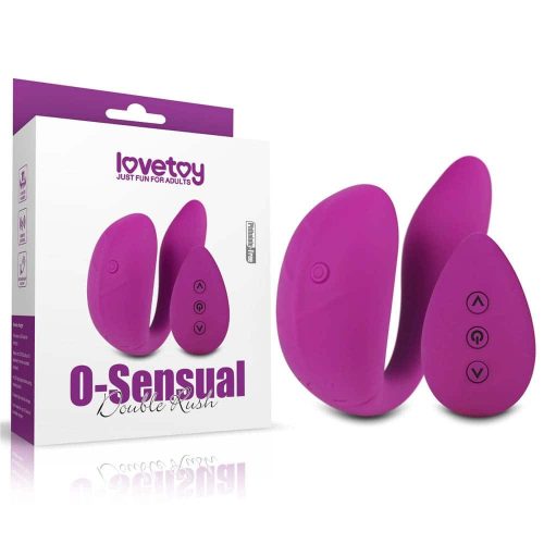 O-Sensual Double Rush - Nonfiguratív vibrátorok