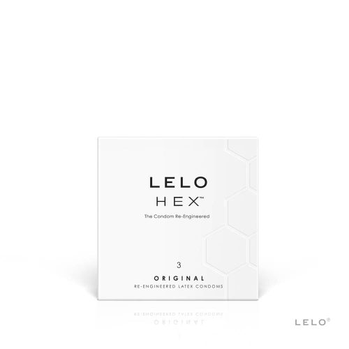 HEX Condoms Original 3 Pack - Óvszerek