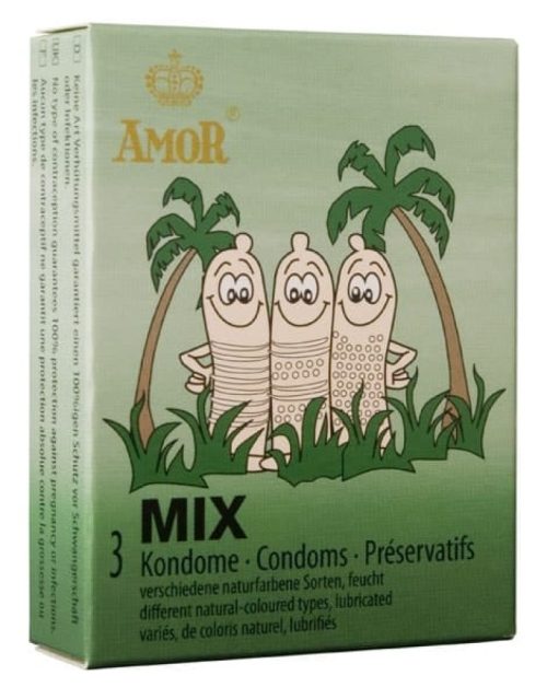 AMOR MIX / 3 pcs content - Óvszerek