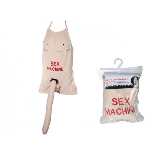 Apron with Plush Penis - Játék és ajándék