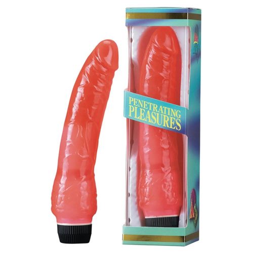 Jelly Vibrator Pink - Realisztikus vibrátorok