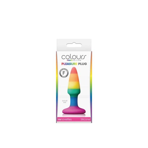 Colours - Pride Edition - Pleasure Plug - Mini -Rainbow - Fenékdugók