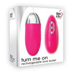 Turn Me On Rechargeable Love Bullet - Mini vibrátorok és tojások