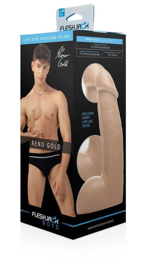 Fleshjack Boys Reno Gold Dildo - Dongok - Dildók