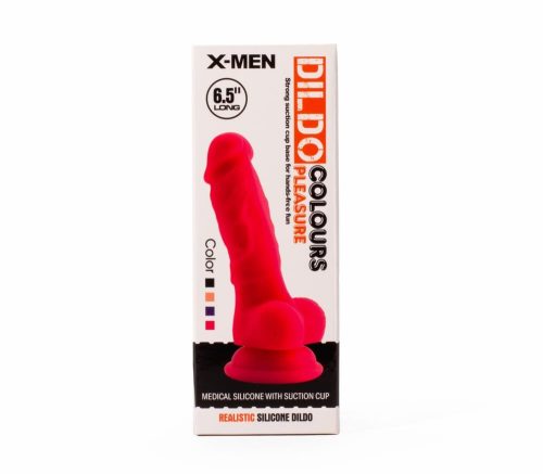 X-MEN 6.5" Dildo Colours Pleasure Flesh 1 - Dongok - Dildók