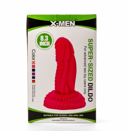 X-Men 8.3" Super Sized Dildo PVC Black - Dongok - Dildók