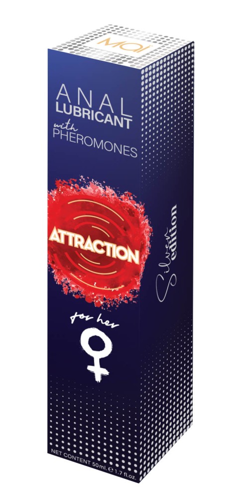 ANAL LUBRICANT WITH PHEROMONES ATTRACTION FOR HER 50 ML - Vízbázisú síkosítók