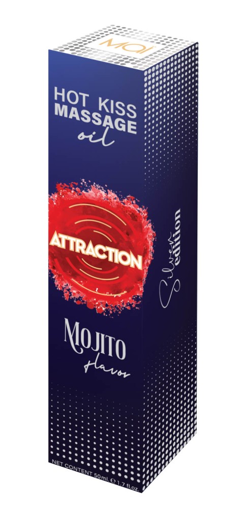 MASSAGE OIL ATTRACTION MOJITO BALM 50 ML - Masszázsgyertyák és olajok