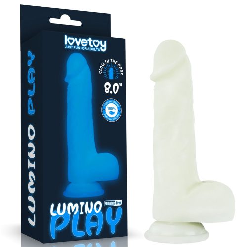 8.0'' Lumino Play Silicone Dildo - Dongok - Dildók