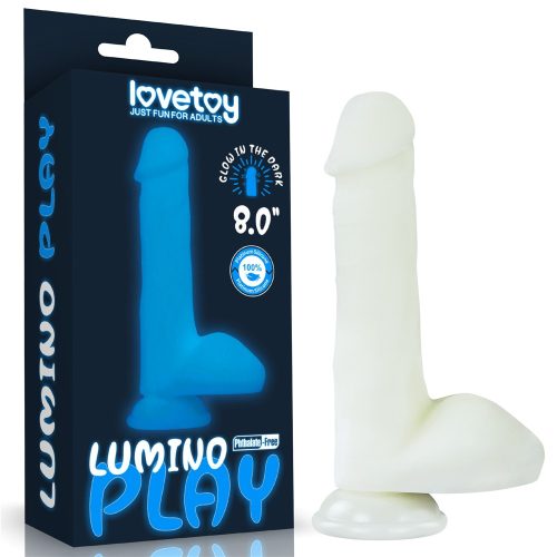 8.0'' Lumino Play Silicone Dildo - Dongok - Dildók