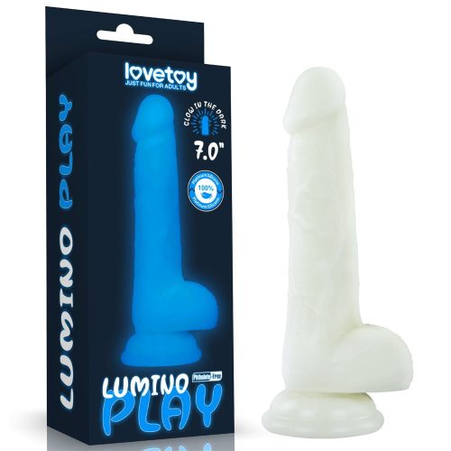 7.0'' Lumino Play Silicone Dildo - Dongok - Dildók