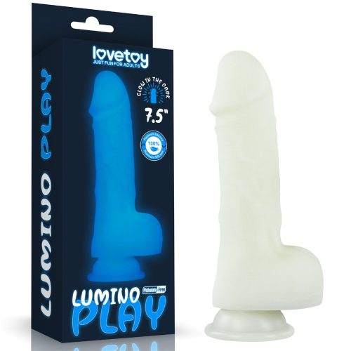 7.5'' Lumino Play Silicone Dildo - Dongok - Dildók