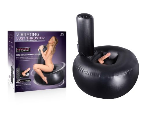 VIBRATING LUST THRUSTER INFLATABLE CUSHION WITH VIBRATING DONG - Felfújható kellékek