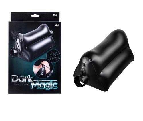 DARK MAGIC INFLATABLE LOVE CUSHION WITH CUFFS - Felfújható kellékek