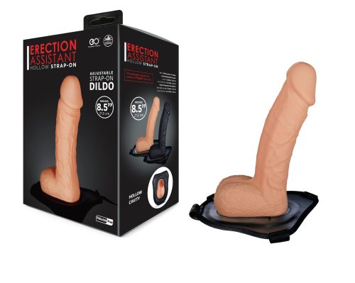 ERECTION ASSISTANT 8.5" HOLLOW STRAP-ON - Felcsatolható eszközök