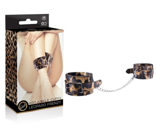 LEOPARD FRENZY ANKLE CUFFS - Bilincsek - Kötözők