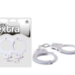 SEX EXTRA - METAL CUFFS WHITE - Bilincsek - Kötözők