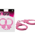 SEX EXTRA - METAL CUFFS PINK - Bilincsek - Kötözők