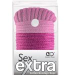 SEX EXTRA - SILKY BONDAGE ROPE PINK - Bilincsek - Kötözők