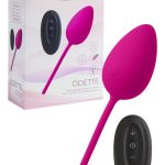 EGG VIBRATOR ODETTE - Cerise - Mini vibrátorok és tojások