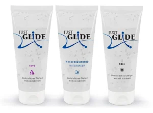 Just Glide 3x200ml - Vízbázisú síkosítók