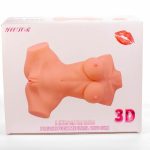 Double Hole 3D Masturbator III - Férfi maszturbátorok