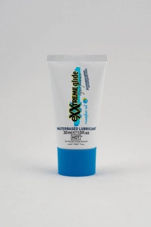 HOT eXXtreme Glide - waterbased lubricant + comfort oil a+ 30 ml - Vízbázisú síkosítók