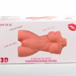 Double Hole 3D Masturbator - Férfi maszturbátorok