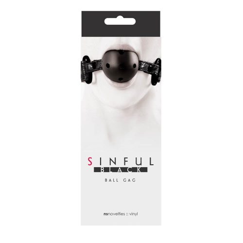 Sinful Ball Gag Black - Szájpöckök