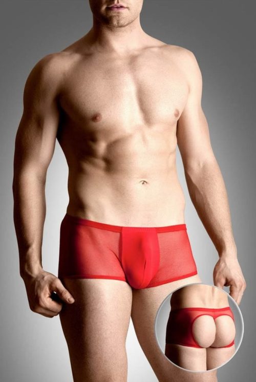 Mens shorts 4493 - red M/L - Férfi ruházat