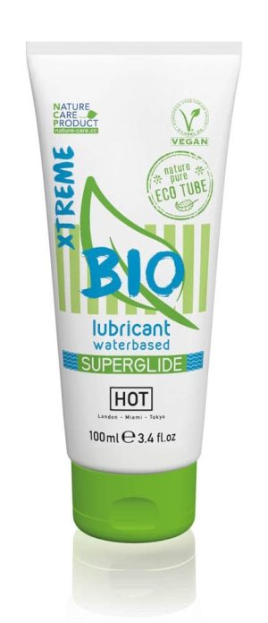 HOT BIO lubricant waterbased Superglide Xtreme 100 ml - Vízbázisú síkosítók