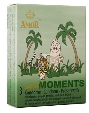 AMOR Wild Moments / 3 pcs content - Óvszerek