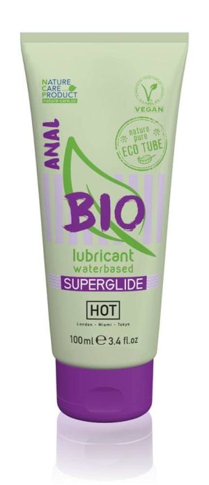 HOT BIO lubricant waterbased Superglide Anal 100 ml - Vízbázisú síkosítók