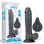 9'' Squirt Extreme Dildo - Black - Dongok - Dildók