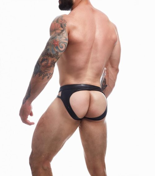 Cut4Men BL4CK by C4M-Dungeon Black Jockstrap L - Image 3