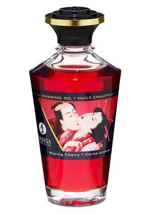 Aphrodisiac Oils Blazing Cherry 100 ml - Masszázsgyertyák és olajok