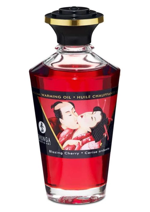 Aphrodisiac Oils Blazing Cherry 100 ml - Masszázsgyertyák és olajok