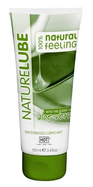 HOT Nature Lube waterbased Aloe Vera 100 ml - Vízbázisú síkosítók