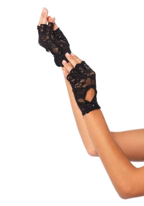 Lace Keyhole Gloves