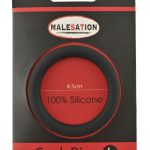 Malesation Silicone Cock Ring Black L - Péniszgyűrűk - Mandzsetták