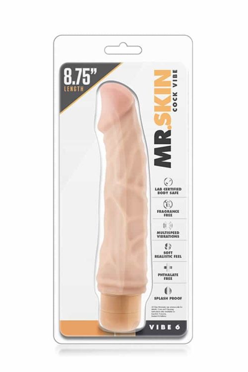 Mr. Skin Cock Vibe 6 - Realisztikus vibrátorok