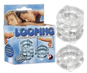 Silicone Rings Looping - Péniszgyűrűk - Mandzsetták