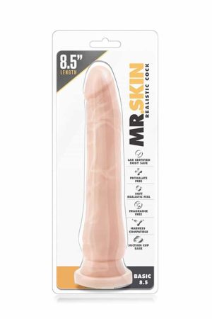 Mr. Skin Realistic Cock Basic 8.5 inch Beige - Dongok - Dildók