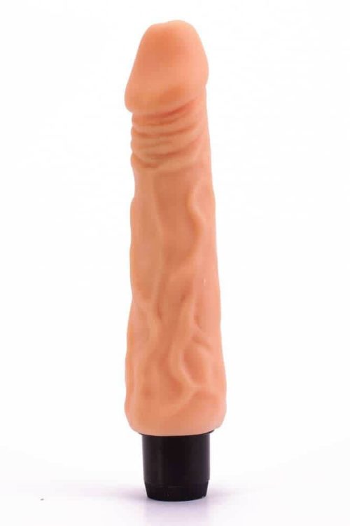 Lovetoy 8'' Real Feel Cyberskin Vibrator - Image 4