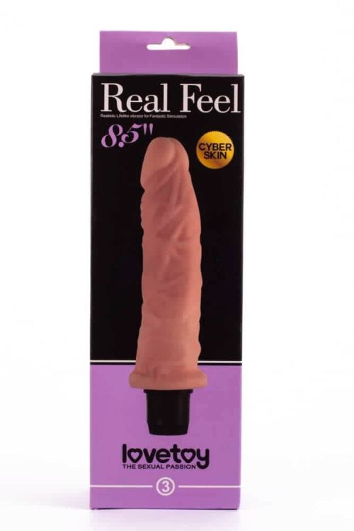 8.5'' Real Feel Cyberskin Vibrator - Realisztikus vibrátorok