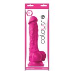 Colours Pleasures 7 inch Dildo Pink - Dongok - Dildók