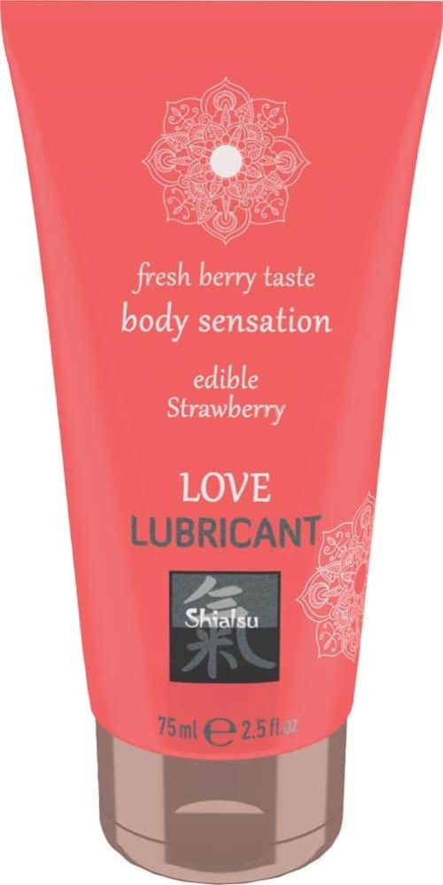 Love Lubricant edible – Strawberry 75ml