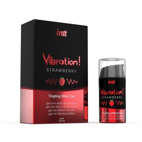 Intt VIBRATION STRAWBERRY AIRLESS BOTTLE 15ML + BOX - Image 3