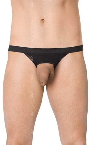 Mens Thong 4532 - black {} OneSize - Férfi ruházat