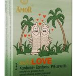 AMOR Wild Love / 3 pcs content - Óvszerek